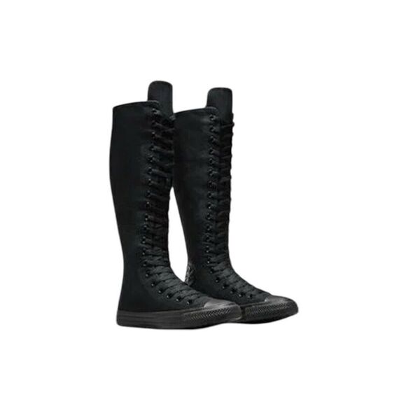 New Converse Chuck Taylor All Star XX-Hi Sneaker All Black XXHi Extra High RARE - Picture 2 of 9